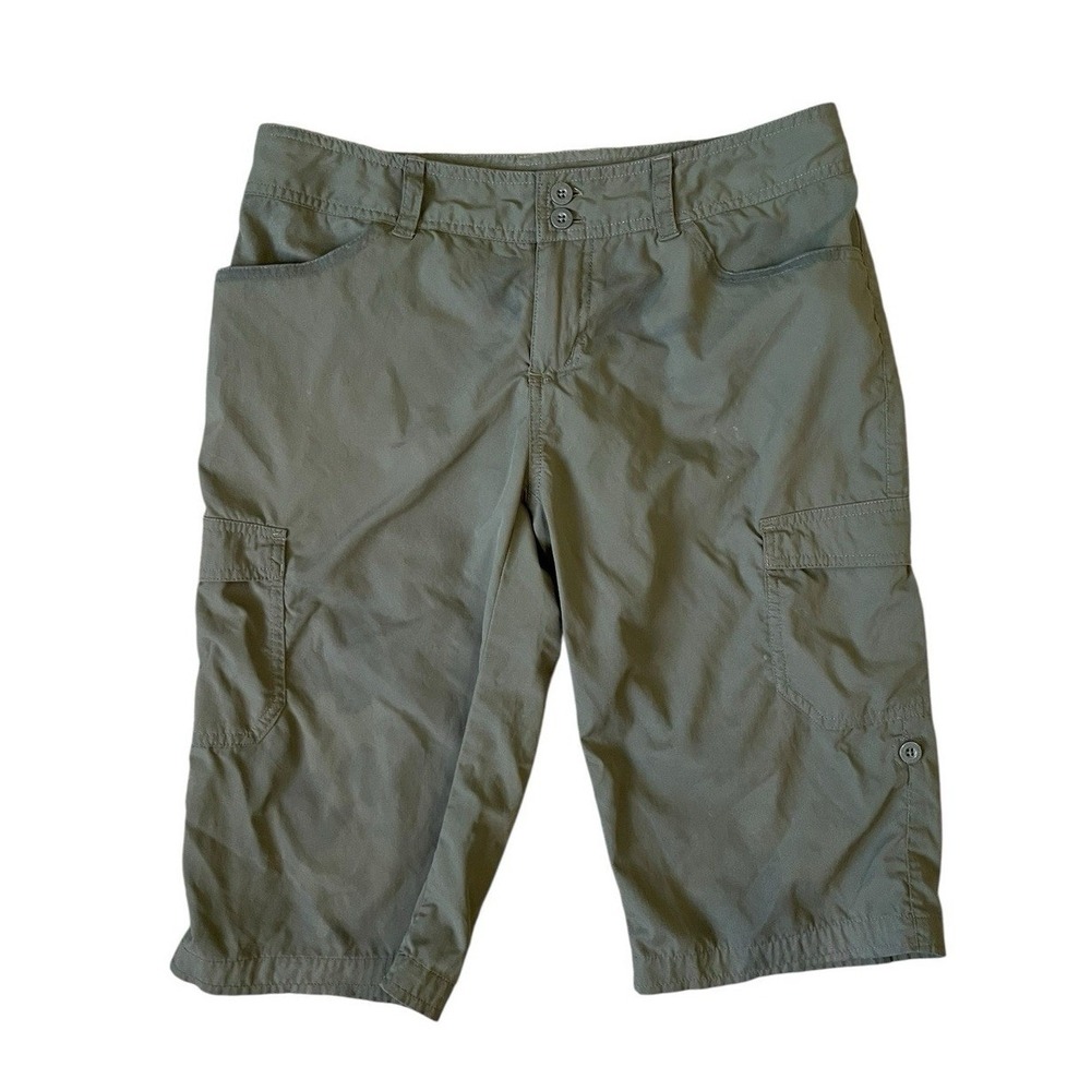 Patagonia Worn Wear Women's Lightweight Solimar Long Shorts Green Size 4 Outdoor